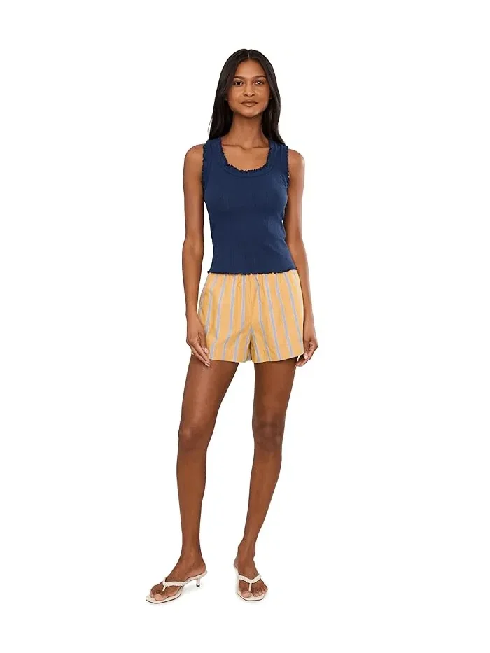 Топ NIC+ZOE Pointelle Rib Ella Tank — изображение 2 из 5, чернильный