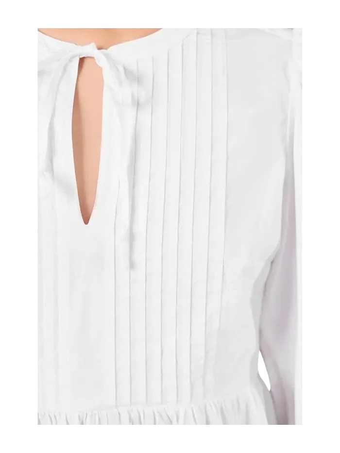 Топ Nora Pintuck Eyelet Vineyard Vines — изображение 5 из 5, белый