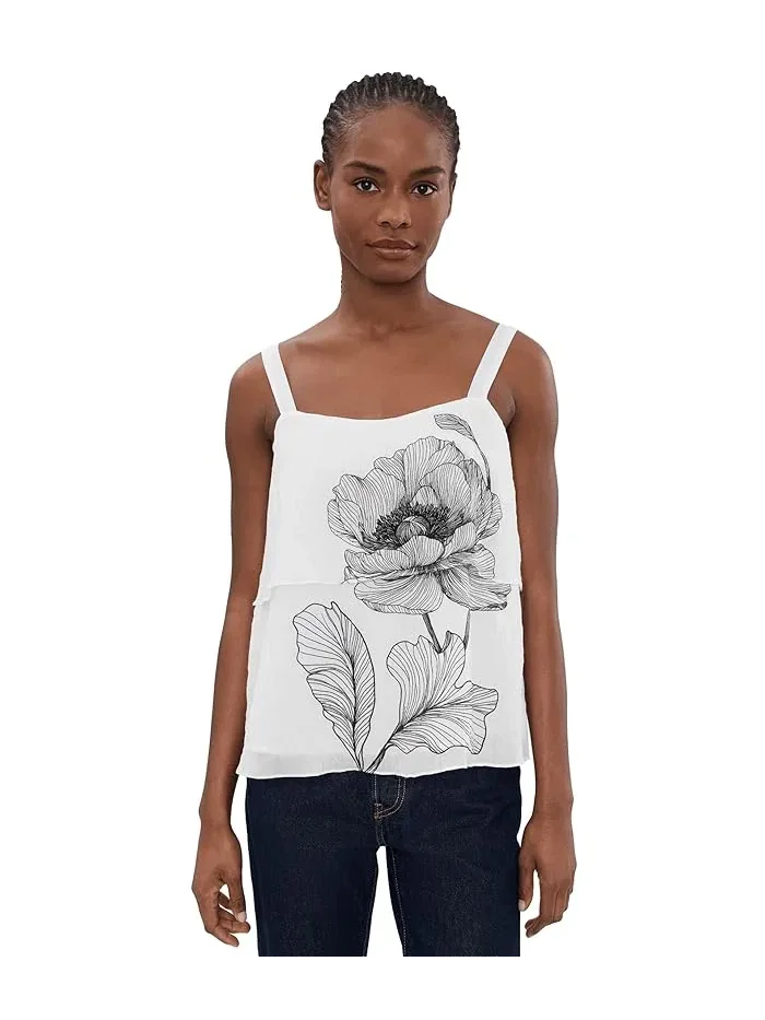 Топ Layered Tank Vince Camuto
