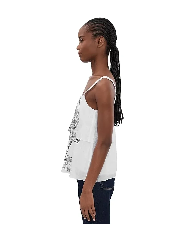 Топ Layered Tank Vince Camuto — изображение 3 из 5, белый