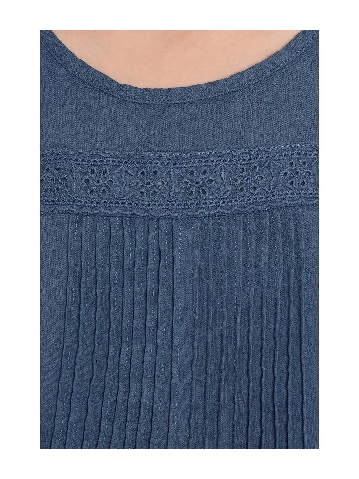 Топ Toad&Co Manzana Pin Tuck Tank, Canal — изображение 5 из 5, канальный