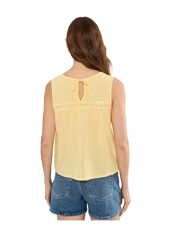 Топ Toad&Co Manzana Pin Tuck Tank, Meyer — изображение 4 из 5, майер
