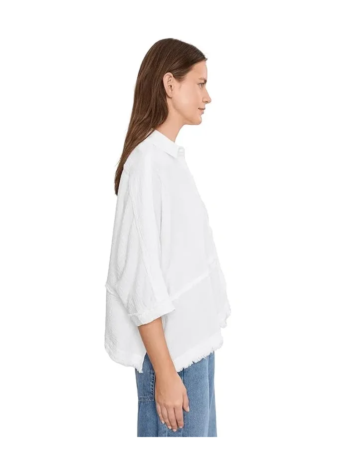 Топ с воротником Happy Days Free People — изображение 3 из 5, слоновая кость