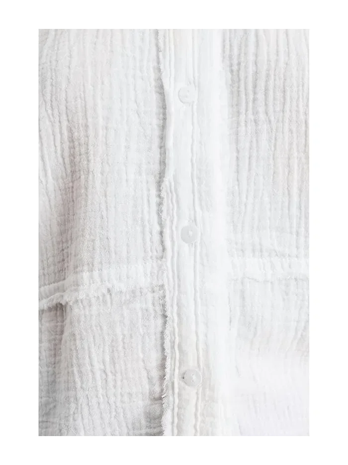 Топ с воротником Happy Days Free People — изображение 5 из 5, слоновая кость