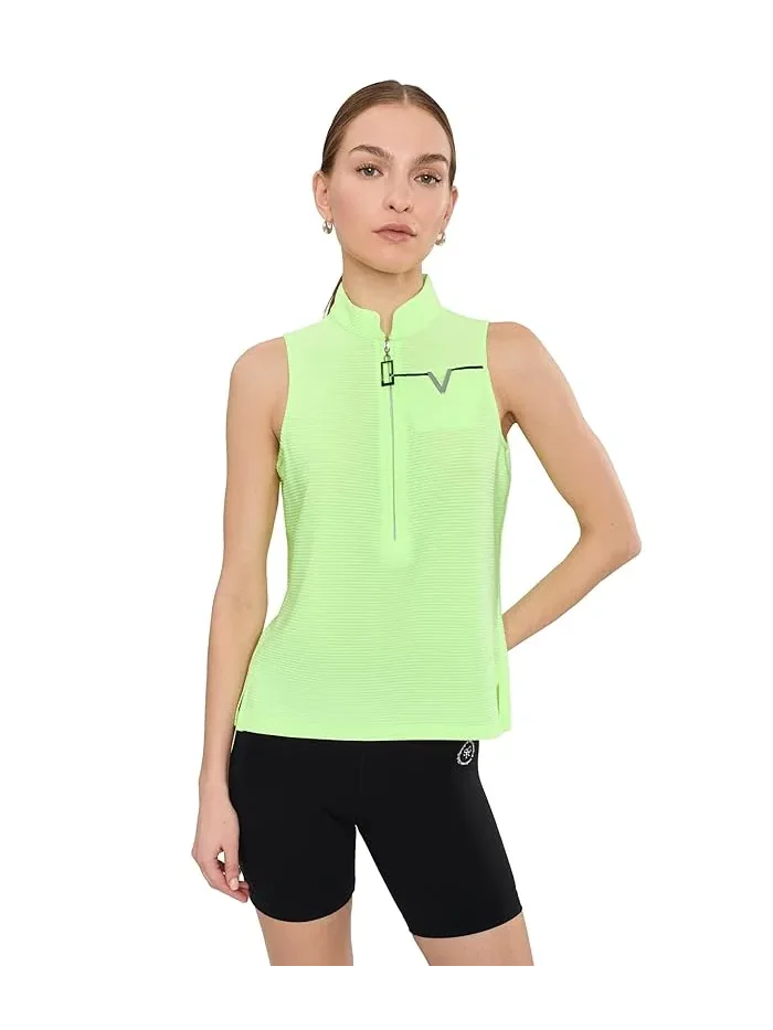 Топ без рукавов приталенный Ottoman Solid Sleeveless Jamie Sadock