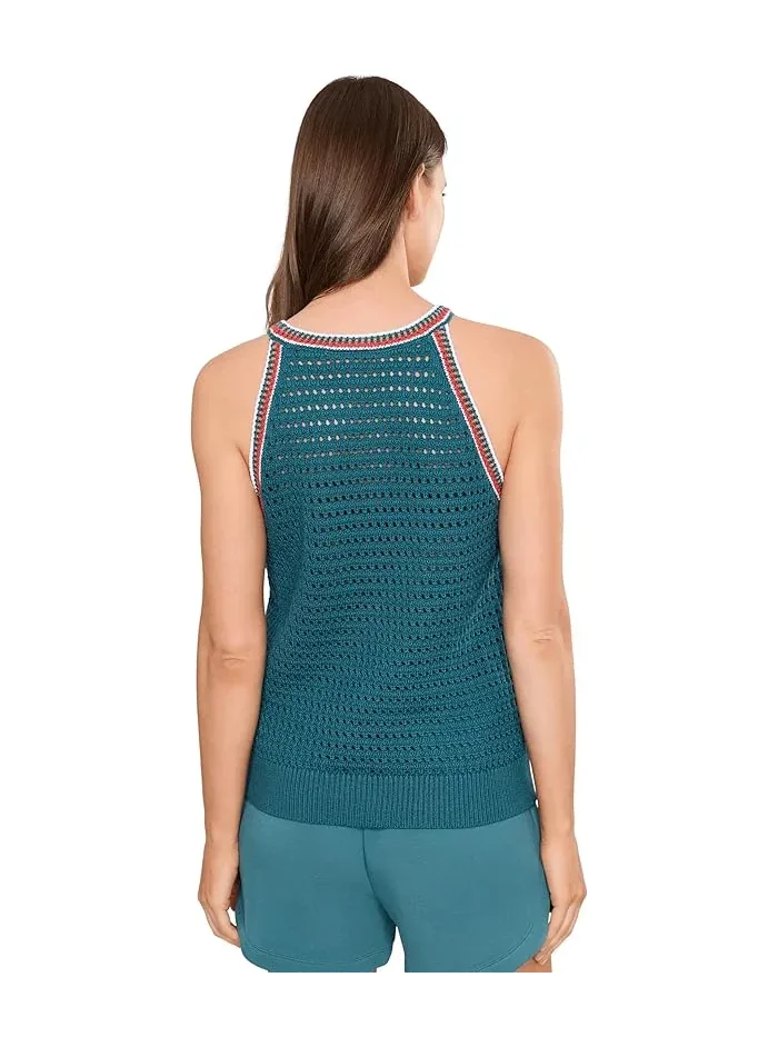 Топ Varley Aberg Halter Knit — изображение 4 из 5, синий