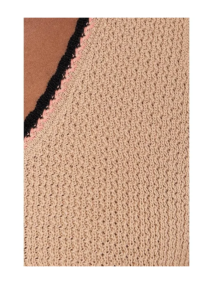 Топ Higson Knit Tank Varley — изображение 5 из 5, коричневый