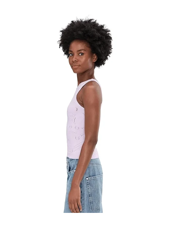 Топ Flirty Flutters Free People — изображение 3 из 5, сиреневый