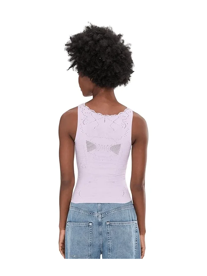 Топ Flirty Flutters Free People — изображение 4 из 5, сиреневый