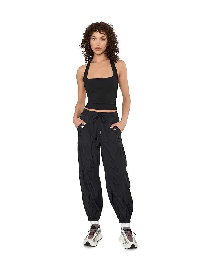 Топ Round Two Pique Low Back Free People — изображение 2 из 5, черный