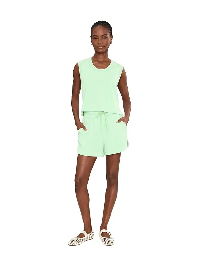 Топ Varley Cambrie Scoop Neck — изображение 2 из 5, зеленый