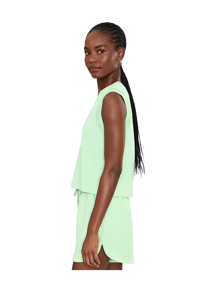Топ Varley Cambrie Scoop Neck — изображение 3 из 5, зеленый