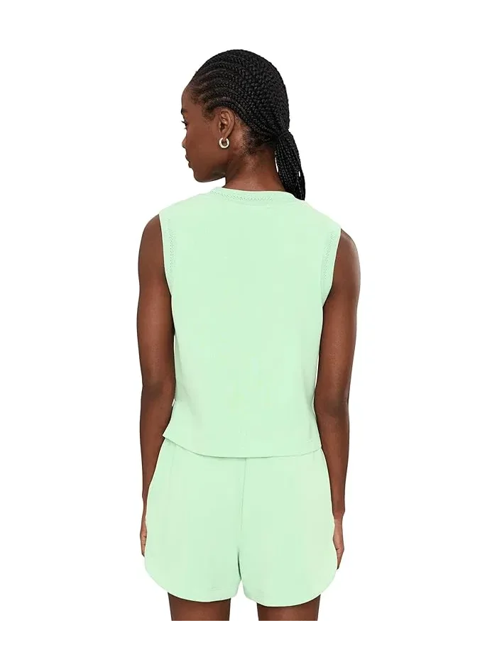 Топ Varley Cambrie Scoop Neck — изображение 4 из 5, зеленый