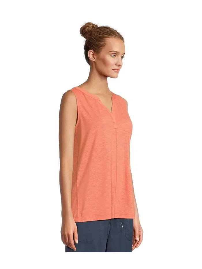 Топ Streamside Tank Top Split-Neck L.L.Bean — изображение 2 из 5, оранжевый