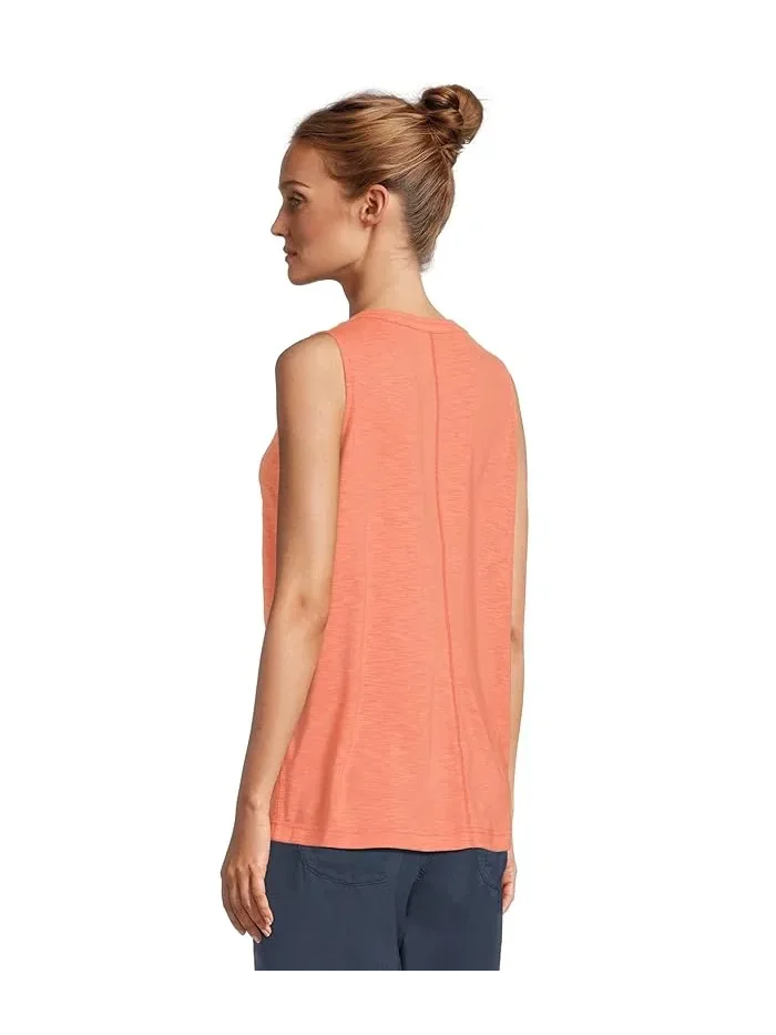 Топ Streamside Tank Top Split-Neck L.L.Bean — изображение 3 из 5, оранжевый