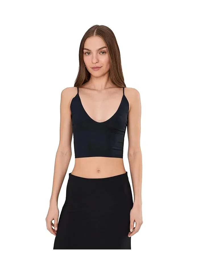 Топ с глубоким V-вырезом Round Two Skinny Strap Free People