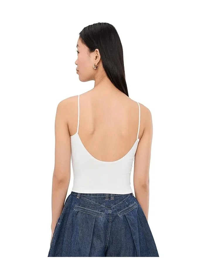 Топ Round Two Skinny Strap Free People — изображение 4 из 5, слоновая кость