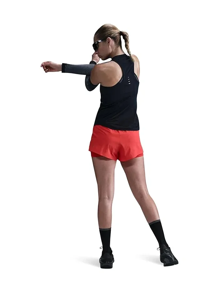 Топ для бега Swift Dri-FIT Nike — изображение 2 из 3, черный/серебристый