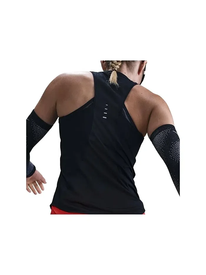 Топ для бега Swift Dri-FIT Nike — изображение 3 из 3, черный/серебристый