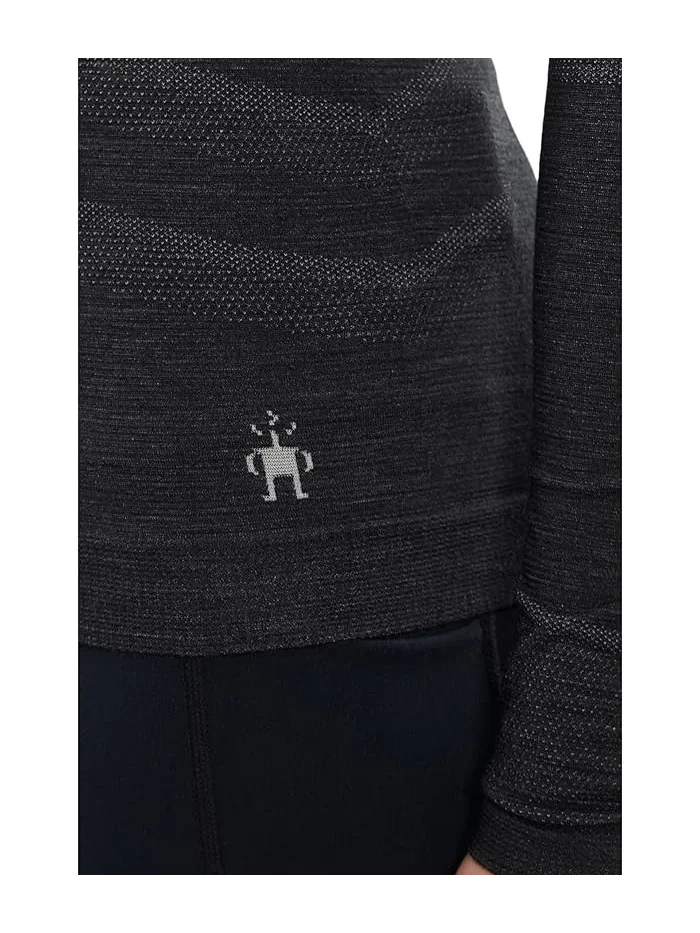 Базовый слой Smartwool Intraknit All-Season Merino Base Layer Crew — изображение 5 из 5, черный