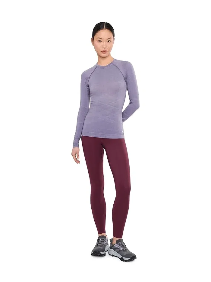 Базовый слой Smartwool Intraknit All-Season Merino Base Layer Crew — изображение 2 из 5, фиолетовый