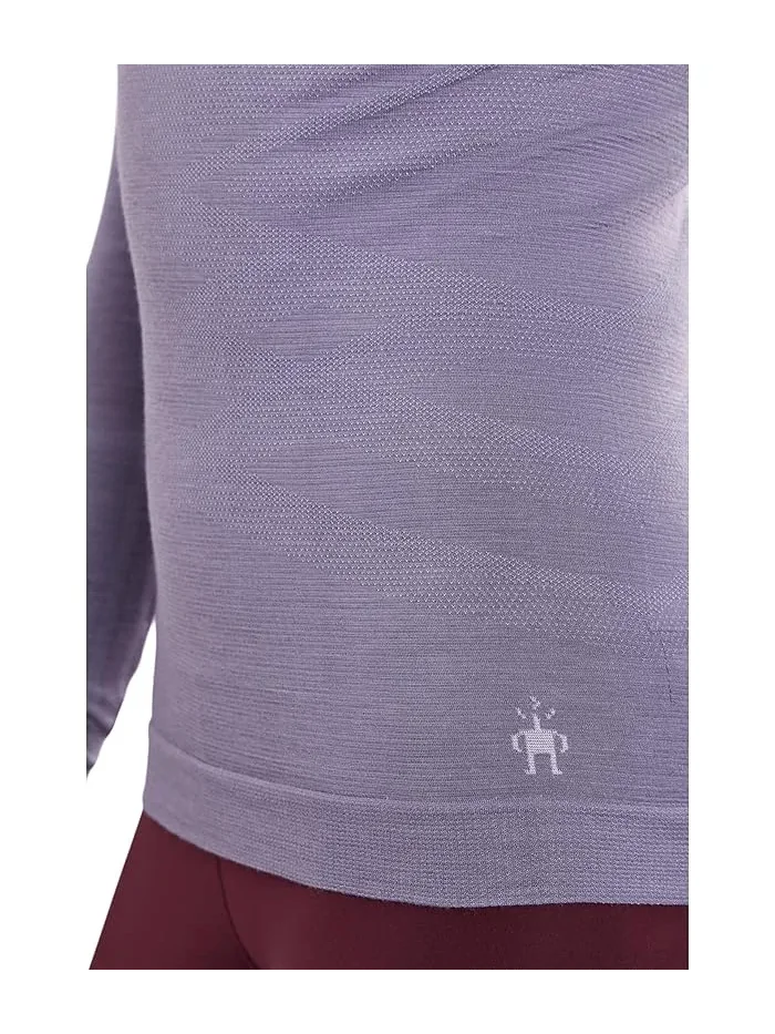 Базовый слой Smartwool Intraknit All-Season Merino Base Layer Crew — изображение 5 из 5, фиолетовый