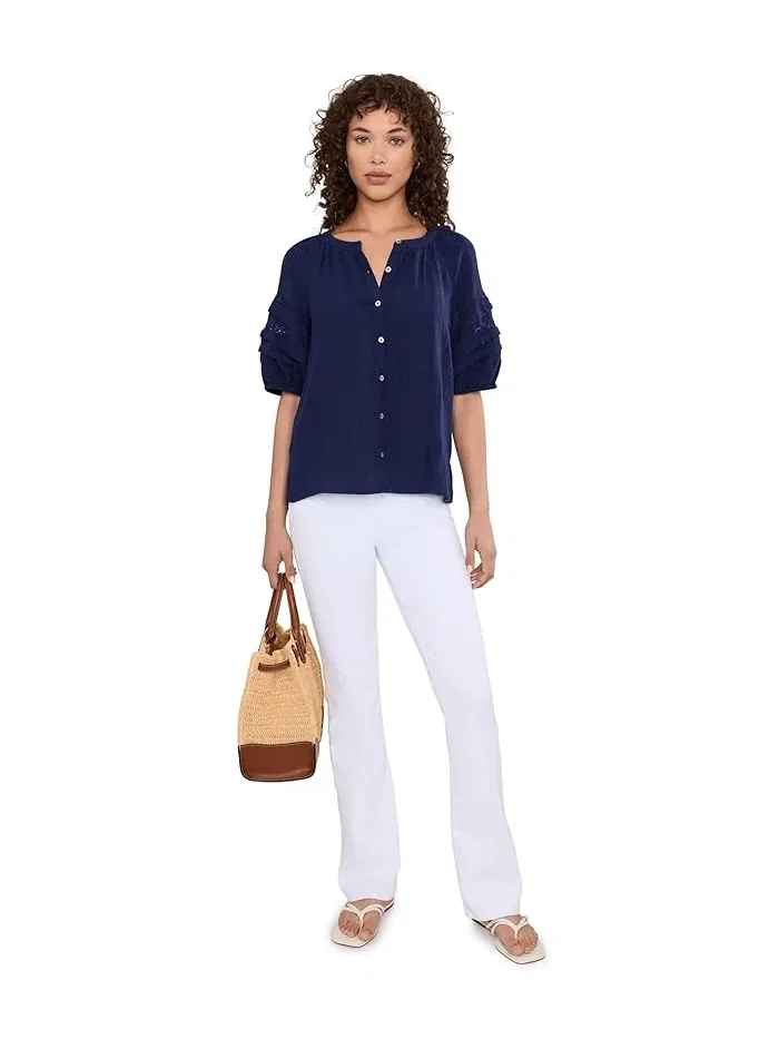 Топ с рукавами-фонариками Tommy Bahama — изображение 2 из 5, берег