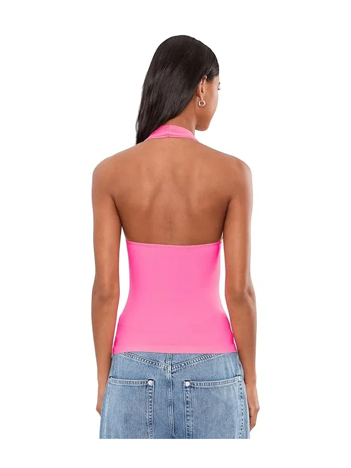 Топ Round Two Halter Free People, Festival Flower — изображение 4 из 5, цветок фестиваля