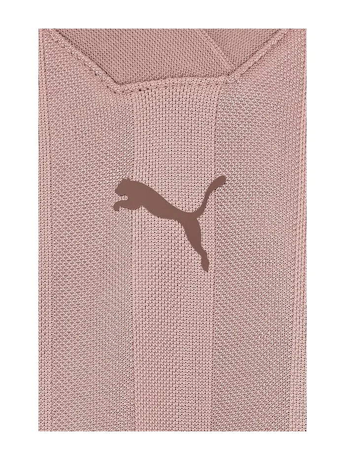Топ для фитнеса укороченный League PUMA, Buttercream/Gum — изображение 5 из 5, песчаник
