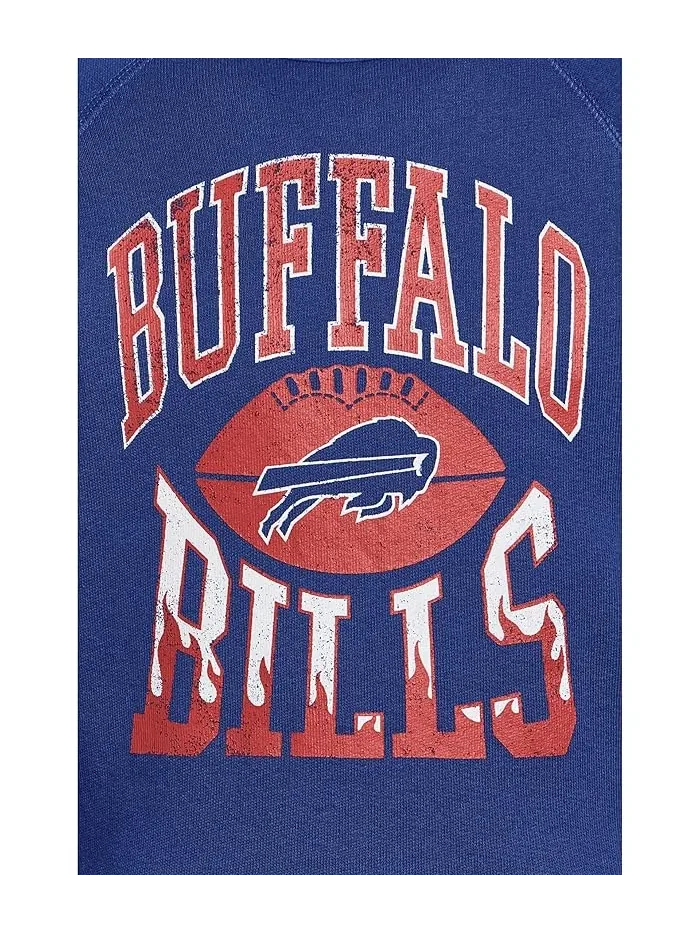 Флисовая толстовка реглан Buffalo Bills Junk Food Clothing Kids, Liberty — изображение 3 из 3, свобода