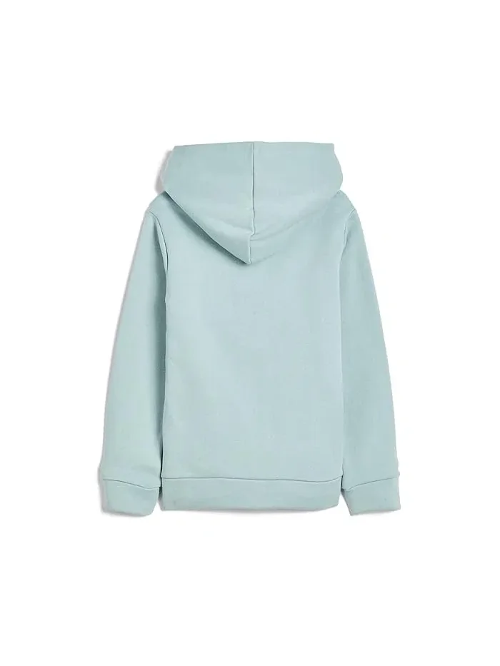 Толстовка флисовая на молнии Foundations PUMA Kids — изображение 2 из 3, бледный синий