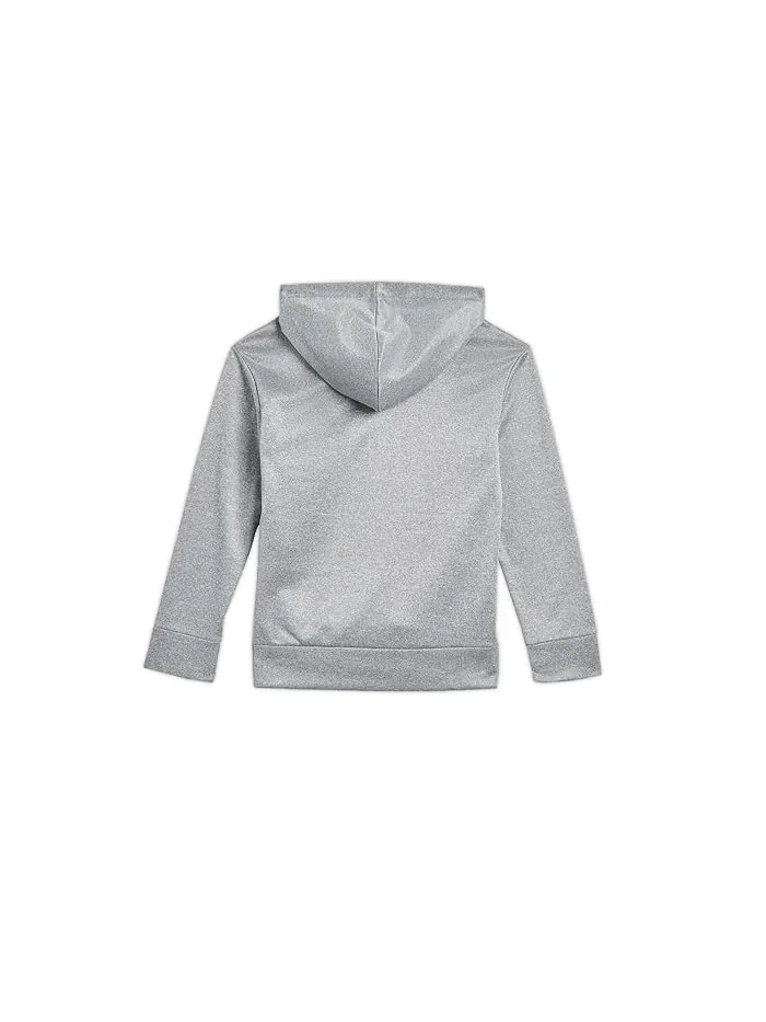 Худи PUMA Kids Logo Pullover Hoodie — изображение 2 из 3, светлый серый