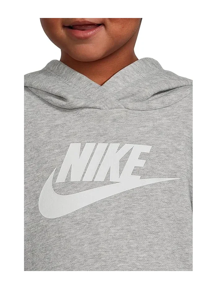 Худи Nike Kids Club Fleece — изображение 3 из 4, темный серый