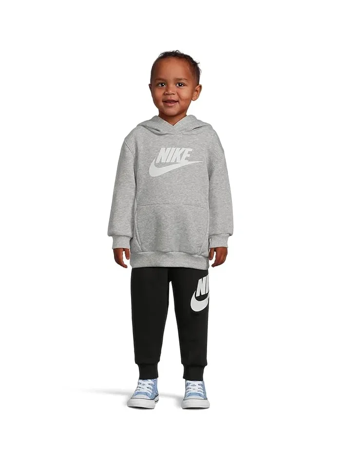Худи Nike Kids Club Fleece — изображение 4 из 4, темный серый