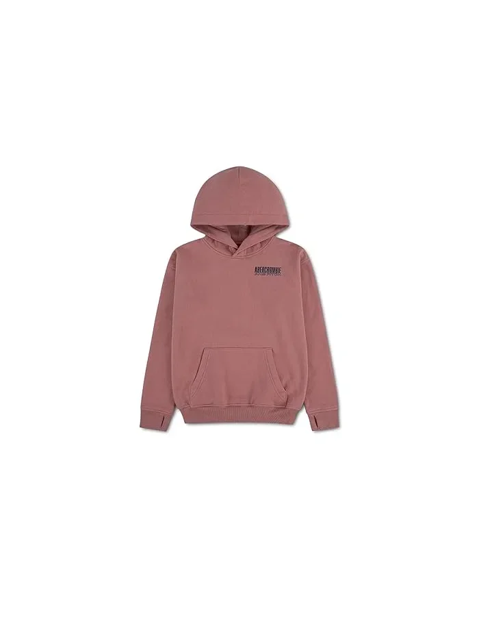 Худи на молнии свободный крой Pullover Hoodie abercrombie kids