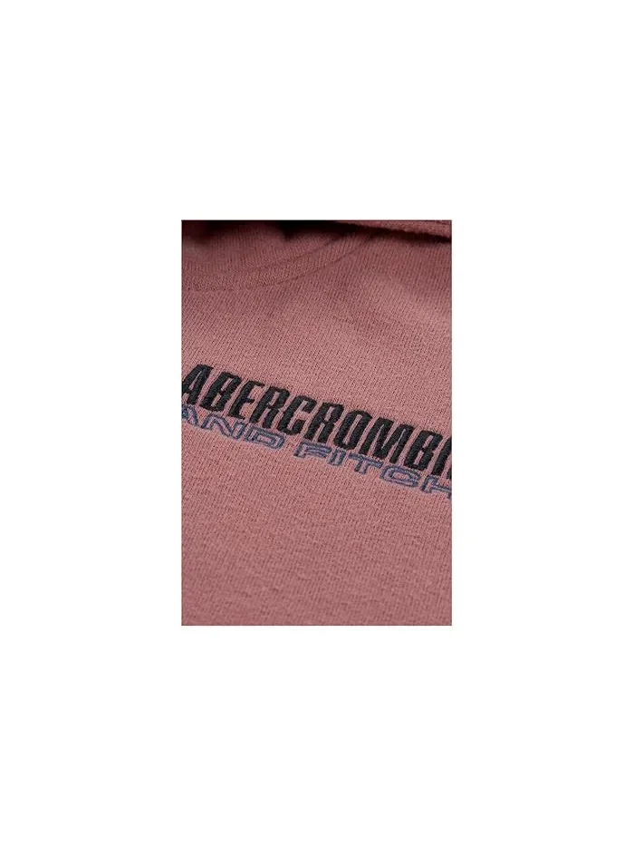 Худи на молнии свободный крой Pullover Hoodie abercrombie kids — изображение 3 из 3, лавандовый