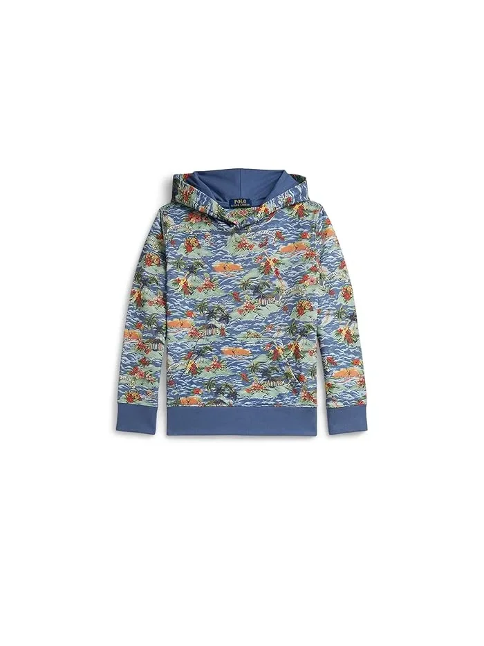 Худи с тропическим принтом French Terry Polo Ralph Lauren Kids