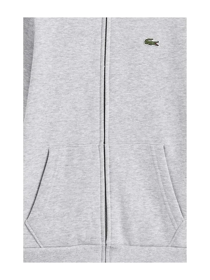 Худи Core Fleece Zip Up Hoodie Lacoste Kids — изображение 3 из 3, вересковый