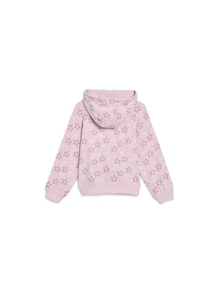 Худи Chaser Kids Cozy Knit Zip-Up Hoodie — изображение 2 из 3, бегония