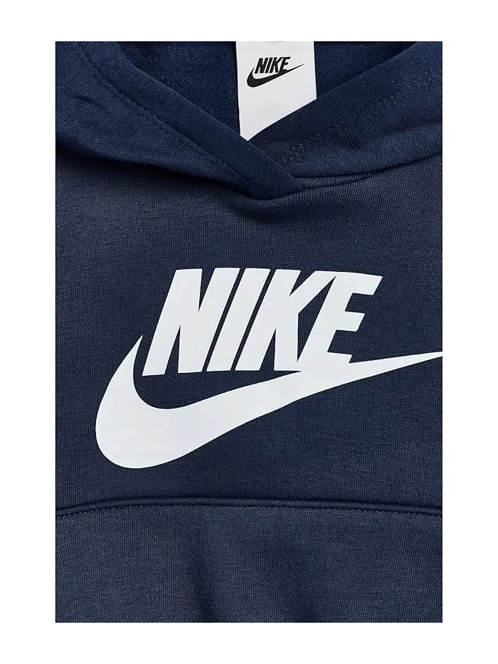 Худи Club Fleece Nike Kids — изображение 3 из 3, темно-синий
