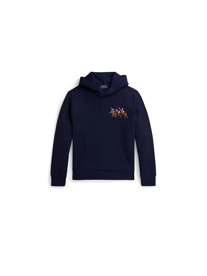 Худи флисовое Triple-Pony Polo Ralph Lauren Kids