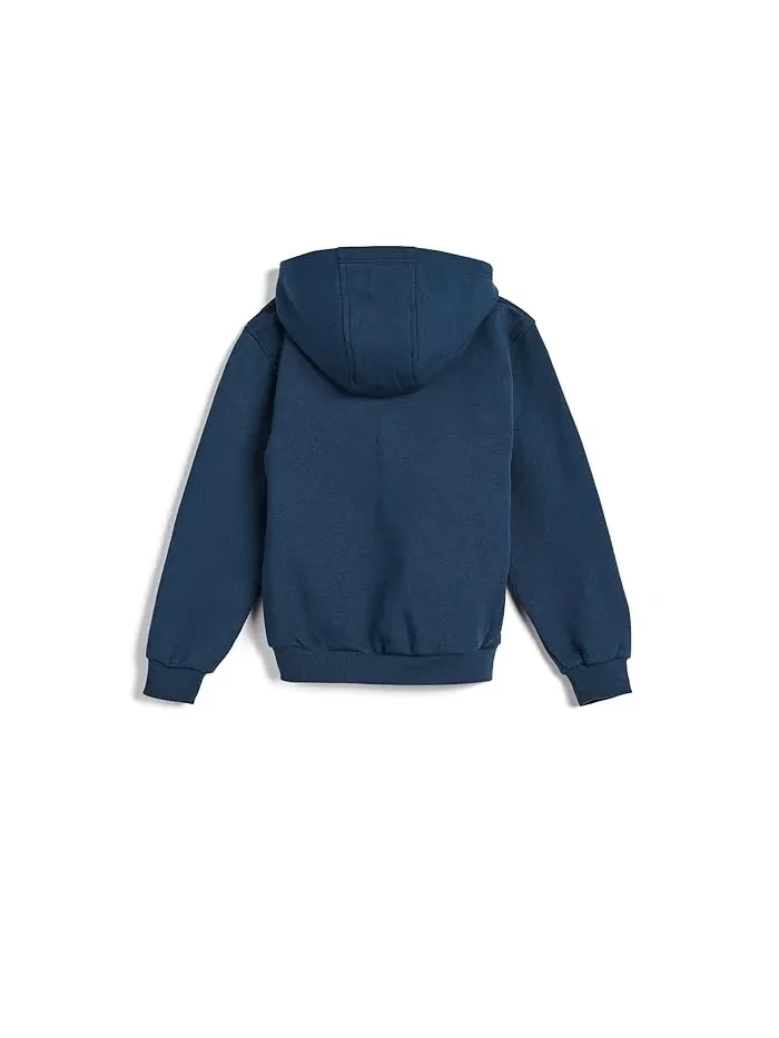 Худи Nike Kids Sportswear Club Fleece Pullover — изображение 2 из 3, темно-синий