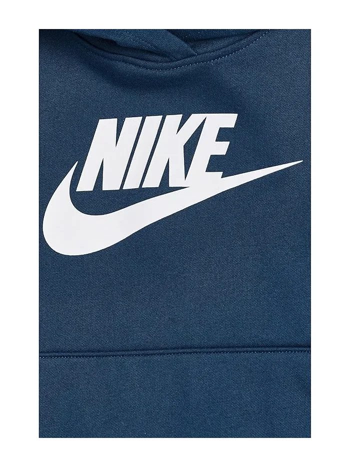 Худи Club Fleece Hoodie Nike Kids — изображение 3 из 3, темно-синий