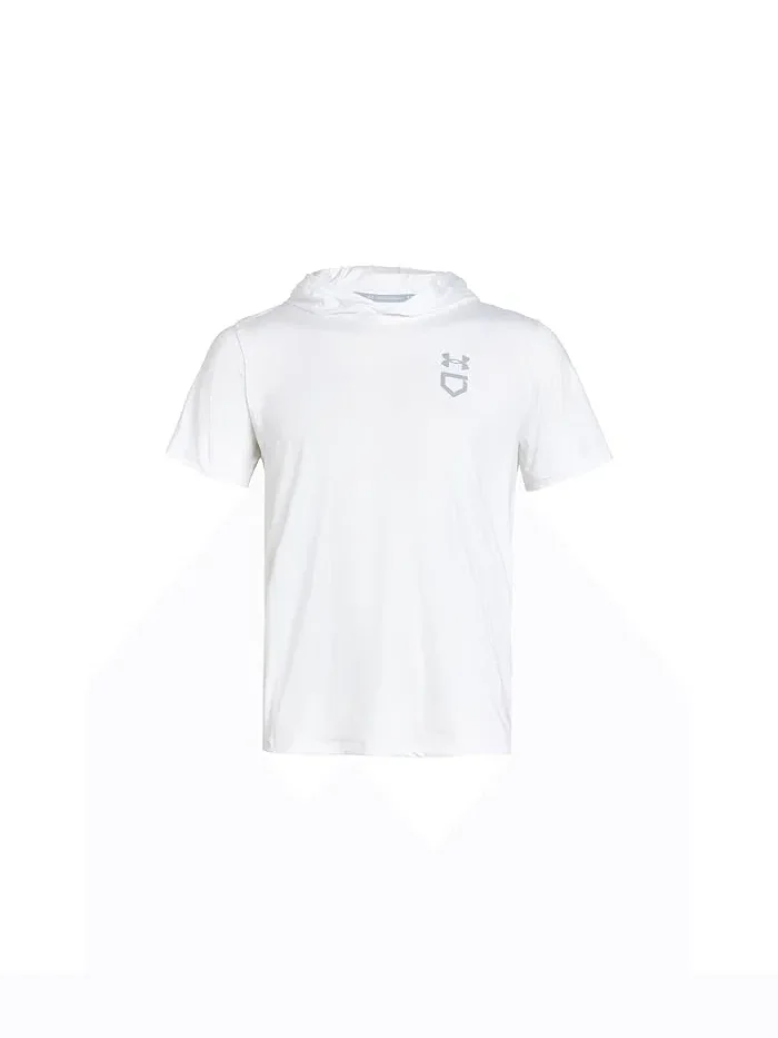 Худи легкое с капюшоном Utility короткий рукав Under Armour Kids