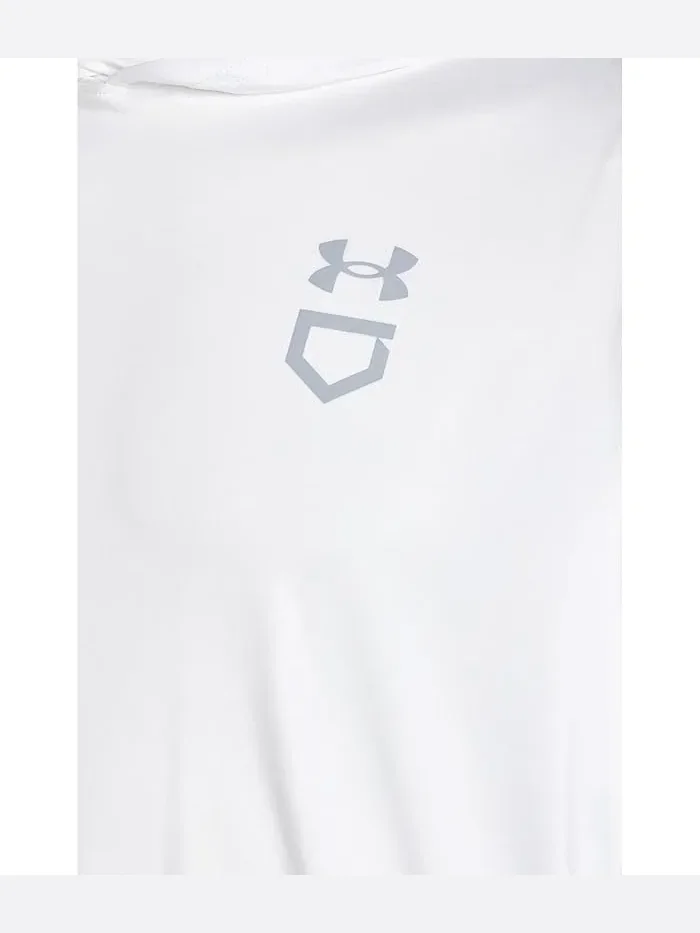 Худи легкое с капюшоном Utility короткий рукав Under Armour Kids — изображение 3 из 3, оранжевый