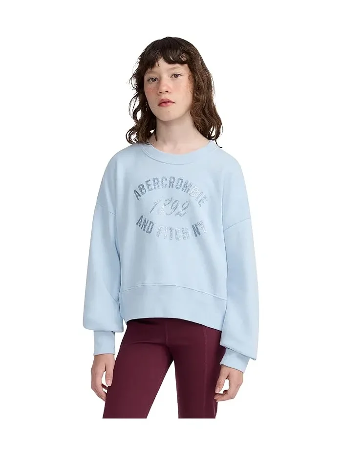 Худи Abercrombie Kids Rose Bouquet Crew