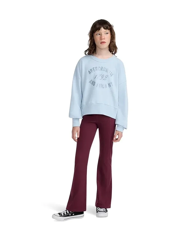 Худи Abercrombie Kids Rose Bouquet Crew — изображение 3 из 3, голубой