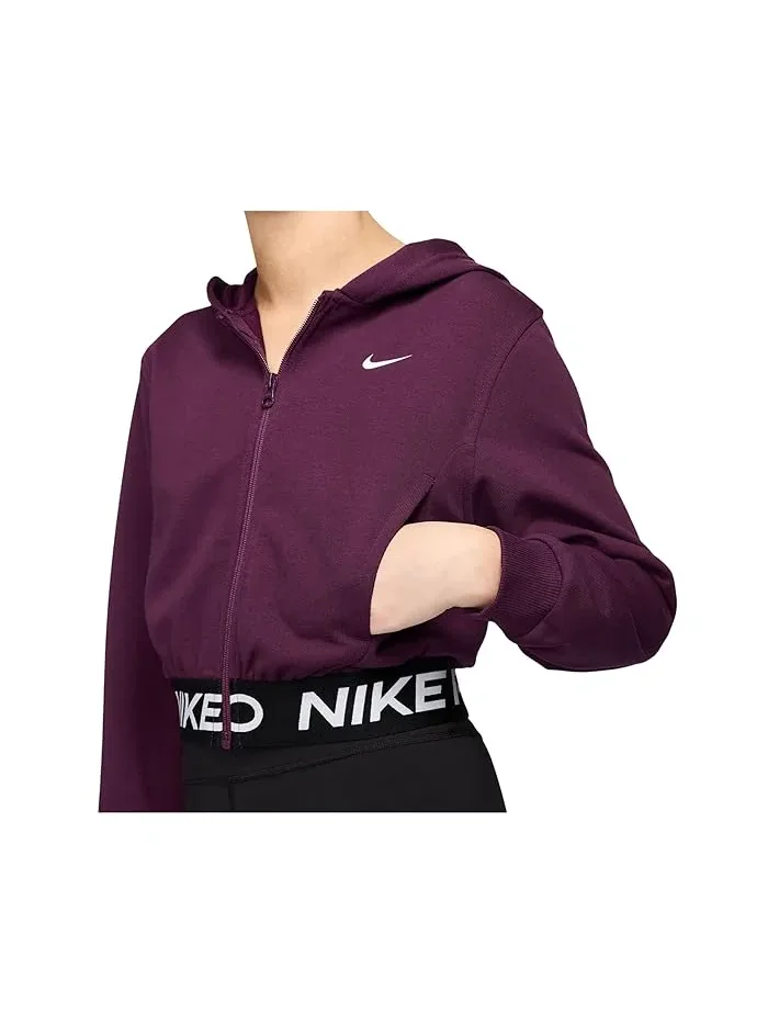 Худи Nike Kids Pro Fleece Dri-FIT Full-Zip — изображение 3 из 3, бордо