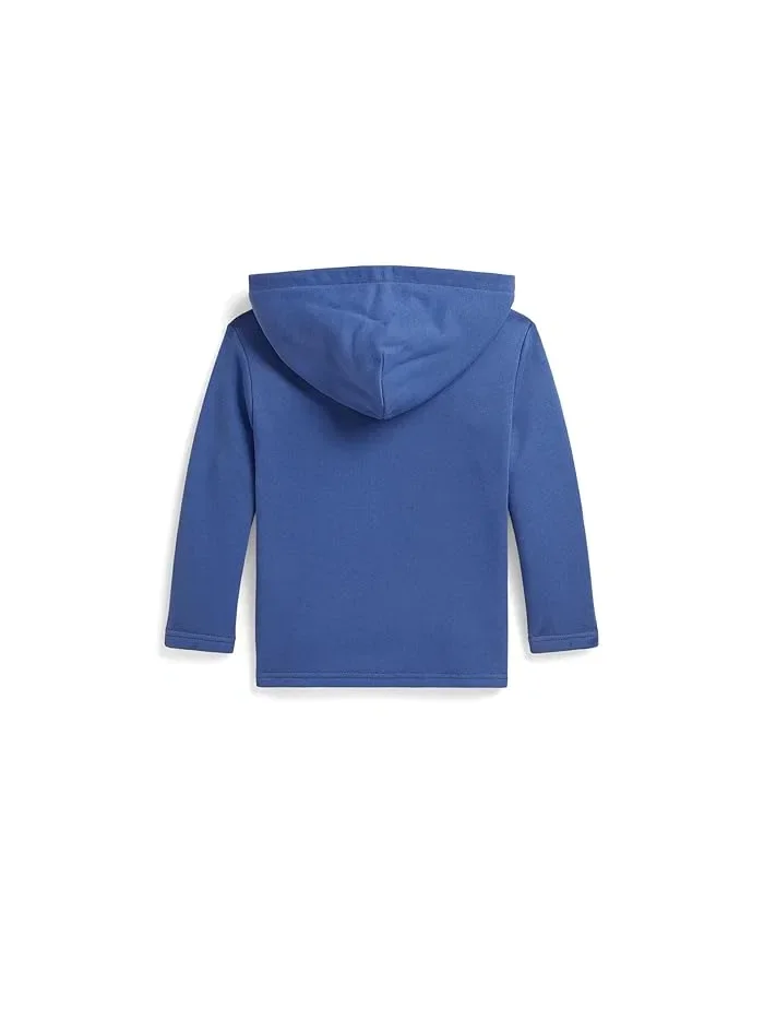 Худи с медведем Polo Bai Blue, Polo Ralph Lauren Kids — изображение 2 из 2, синий