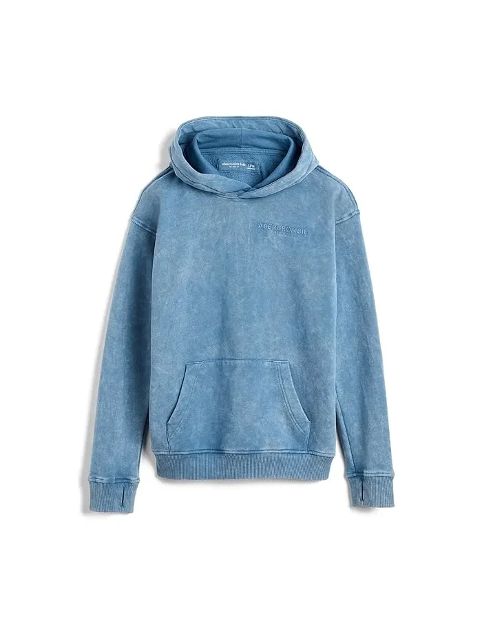 Худи Sunfaded Pullover Hoodie abercrombie kids